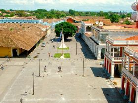 Granada, Nicaragua, arial view of plaza – Best Places In The World To Retire – International Living